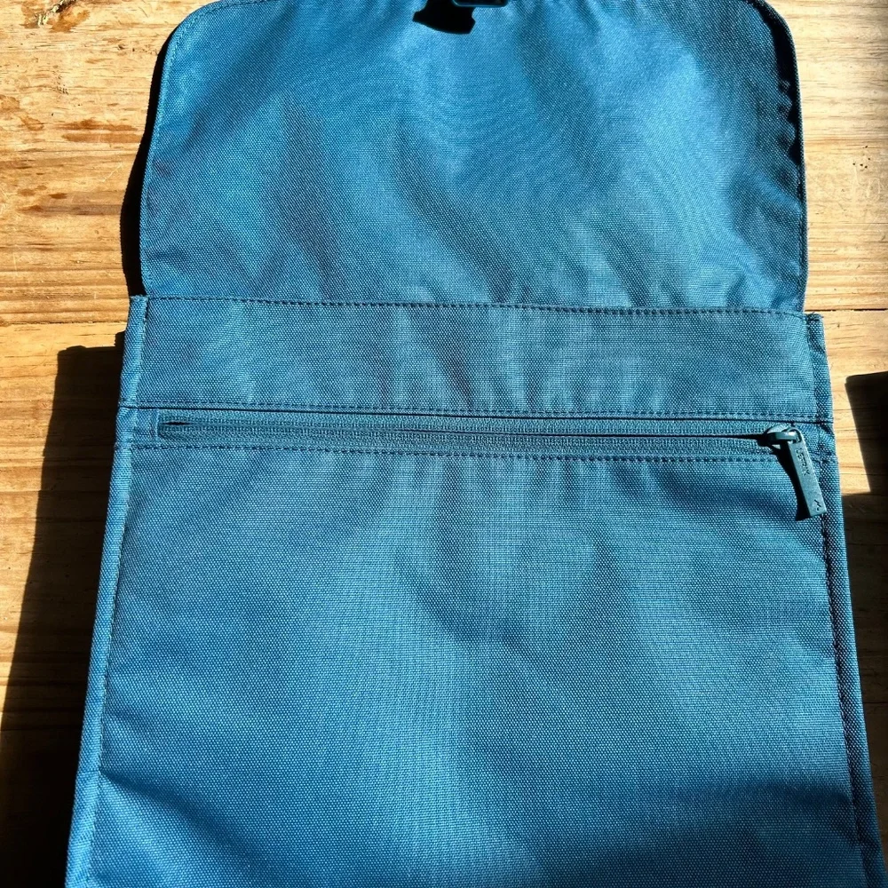 Lefrik Netsuite Handy Mini Backpack Blue with Oracle Patch Laptop Sleeve Unisex